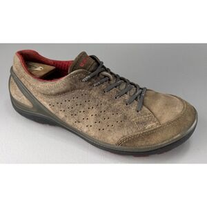 Ecco Biom Grip Shoes Mens Sz 41 US 7-7.5 Brown Distressed Casual Comfort Walking
